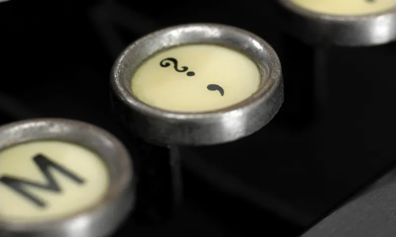 Typewriter keys