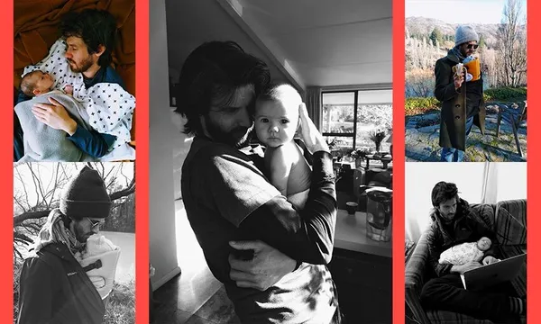 George Driver and his daughter