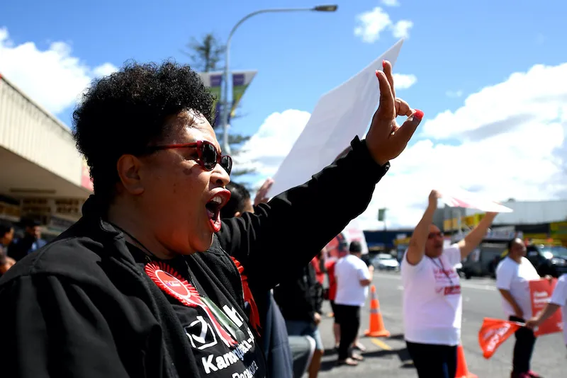 Labour Leader Jacinda Ardern Campaigns On Last Day Before 2020 General Election