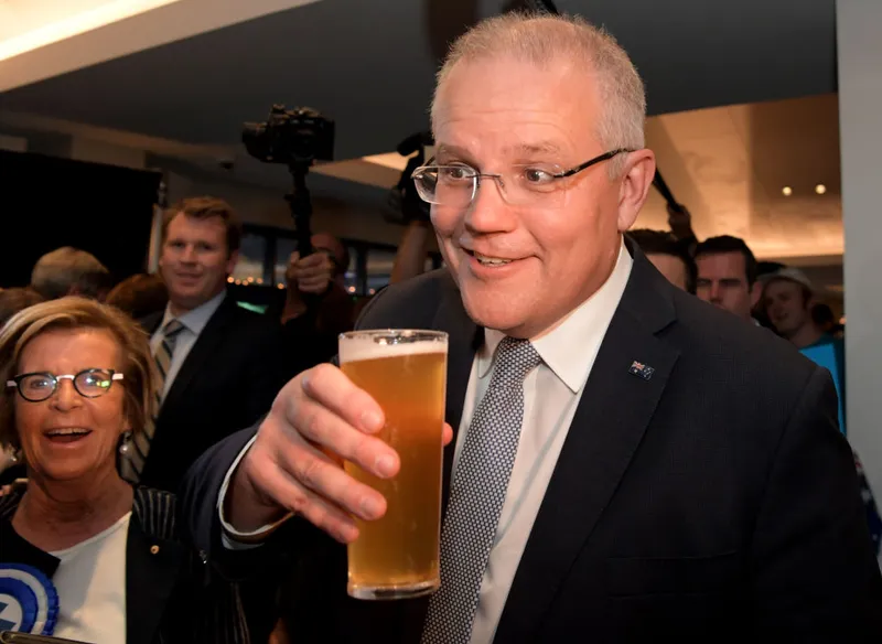 Prime Minister Scott Morrison Campaigns In Perth As Election Campaign Enters Final Week