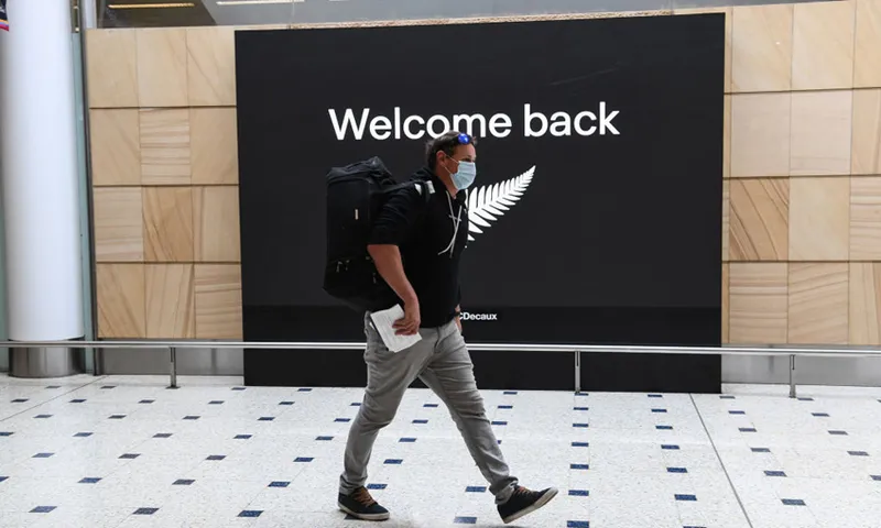Visitors Arrive In Sydney From New Zealand As One-Way Trans-Tasman Travel Bubble Begins