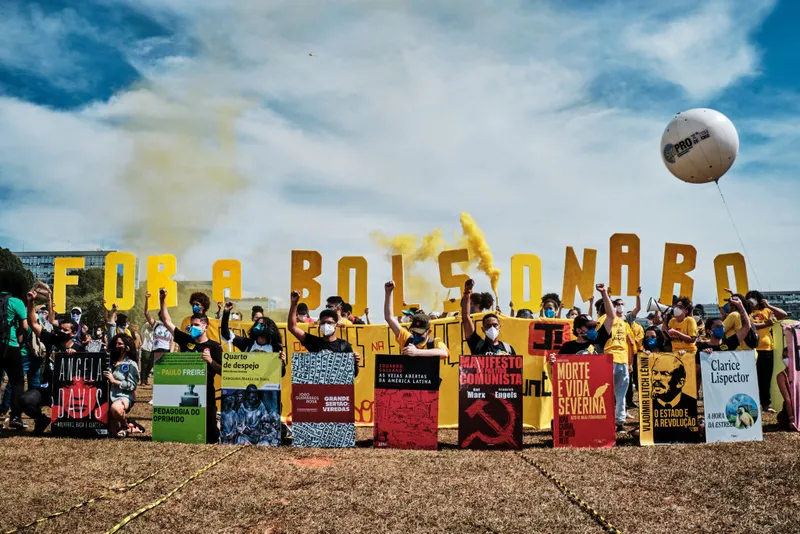Anti-Bolsonaro Rallies As President Faces Probe For Mismanagement Of Pandemic