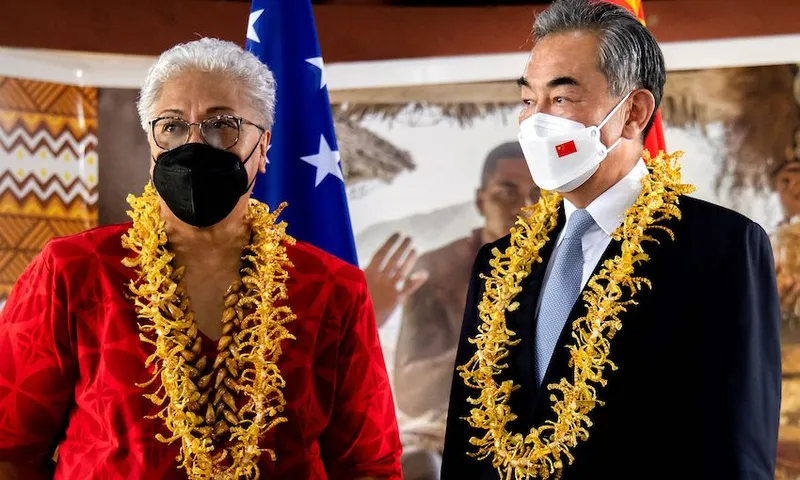 SAMOA-CHINA-DIPLOMACY