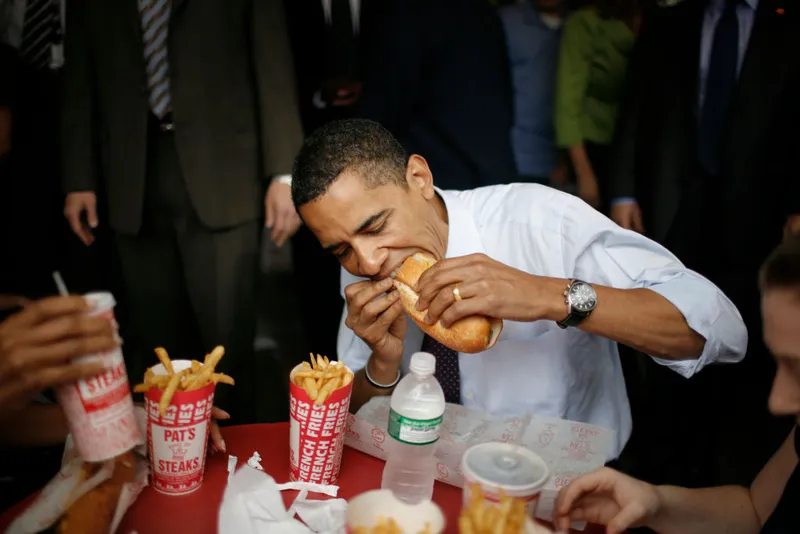 Senator Barack Obama Campaigns To Win Pennsylvania Caucus
