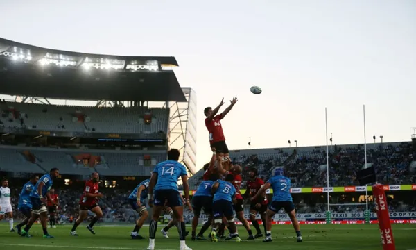 Eden Park crusaders blues super rugby getty images