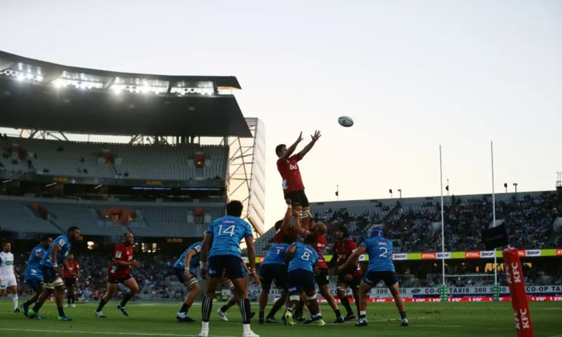 Eden Park crusaders blues super rugby getty images