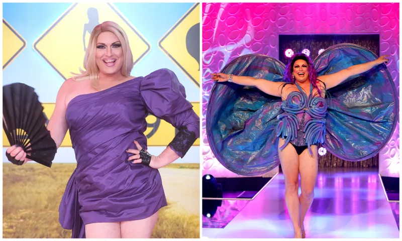 Spankie Jackzon in episode one of RuPaul's Drag Race Down Under season two