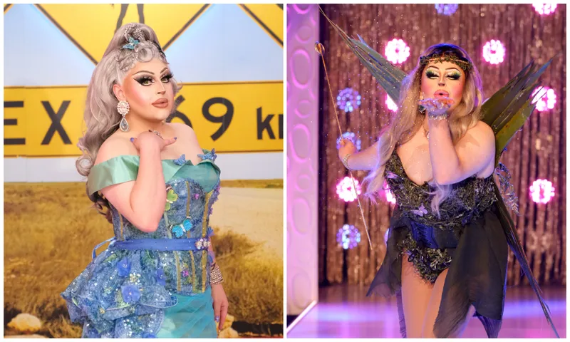 Hannah Conda on episode one of RuPaul's Drag Race Down Under season two