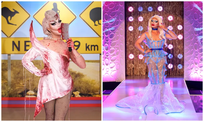 Yuri Guai on episode one of RuPaul's Drag Race Down Under season two