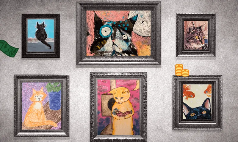 Cat art