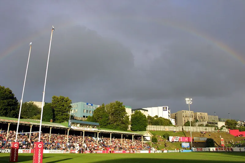 The Stands At Carlaw Park Were Full During The Pre