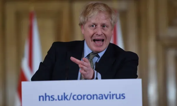 UK Prime Minister Gives Daily Address To The Nation On Coronavirus