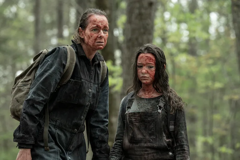 Samantha Morton as Dee, Scarlett Blum as Lydia - Tales of the Walking Dead _ Season 1 - Photo Credit: Curtis Bonds Ba...