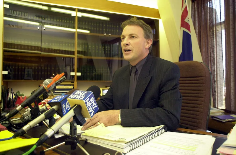 Minister of Justice Phil Goff discusses the David