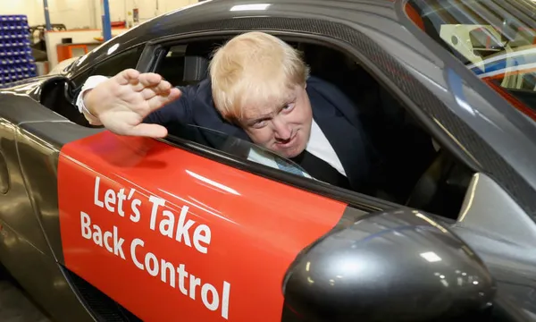 Boris Johnson Delivers Stump Speech For The Vote Leave Referendum Campaign