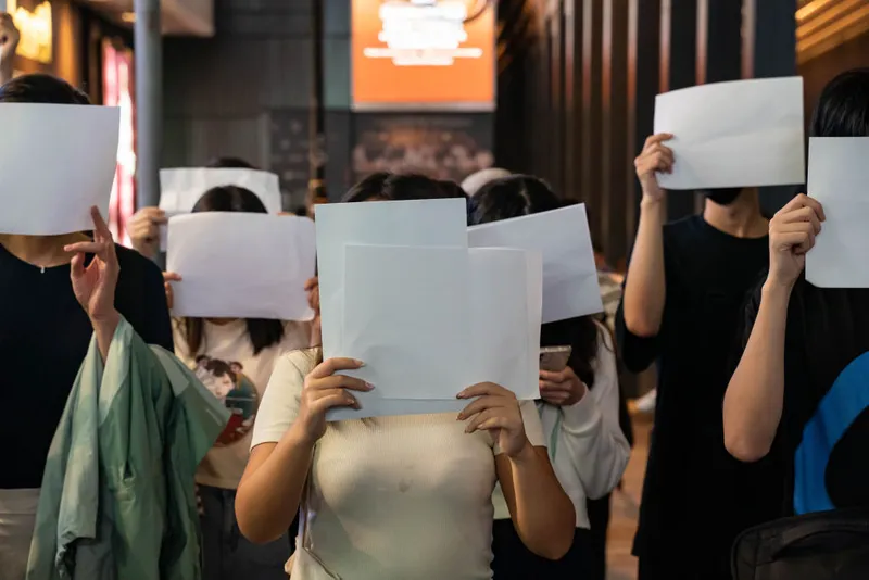 Hong Kongers Protest China's Zero-Covid Policies