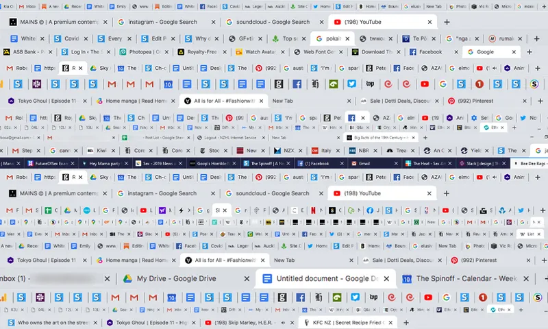 tabs