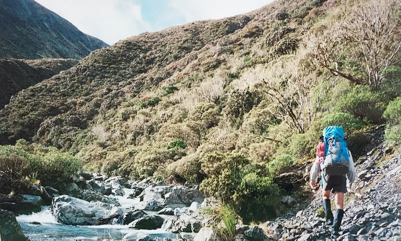 Walking up the Deception Valley. Photo by Abigail O’Regan
