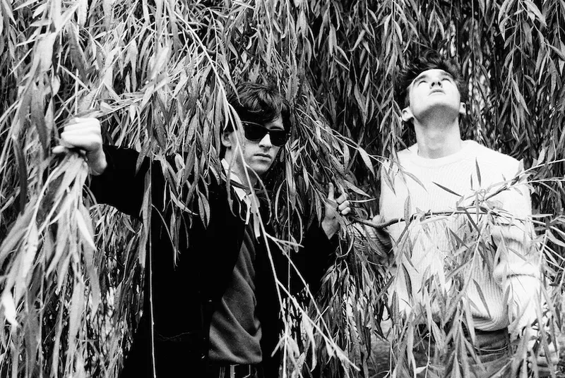 Morrisey and Johnny Marr, london, 1982