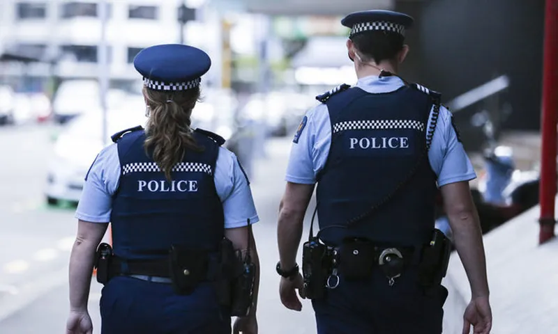 police-officers-on-the-beat-RNZ-Richard-Tindiller-