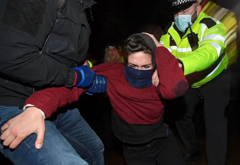 BRITAIN-POLICE-PROTEST-WOMEN-SAFETY