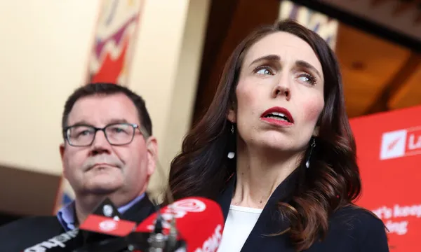 Jacinda Ardern Attends Labour Party Election Rally In Wellington
