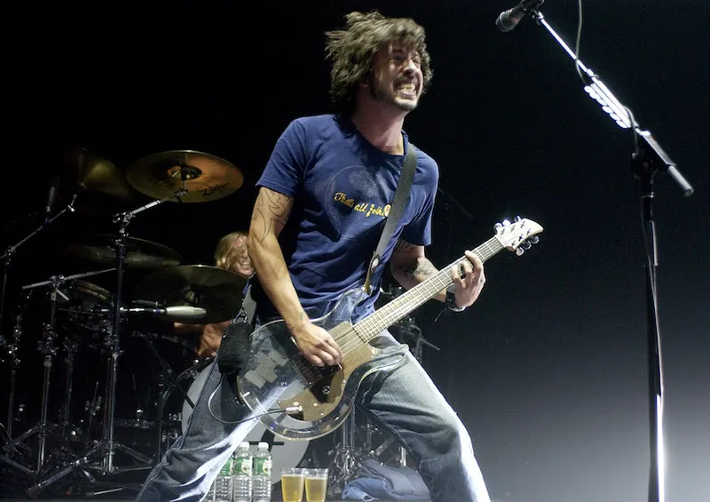 Foo Fighters in Concert at The Hammerstein Ballroom in New York City