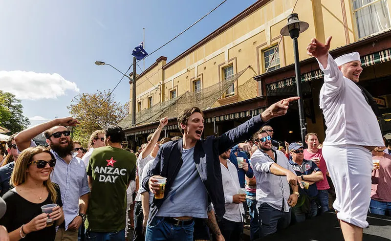 Two-Up Tradition Continues On Anzac Day In Australia