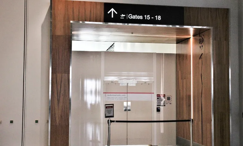 bubble gates at auckland airport josie adams