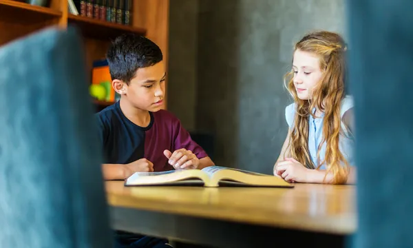 Young Students of Diverse Race Studying Together in New Zealand