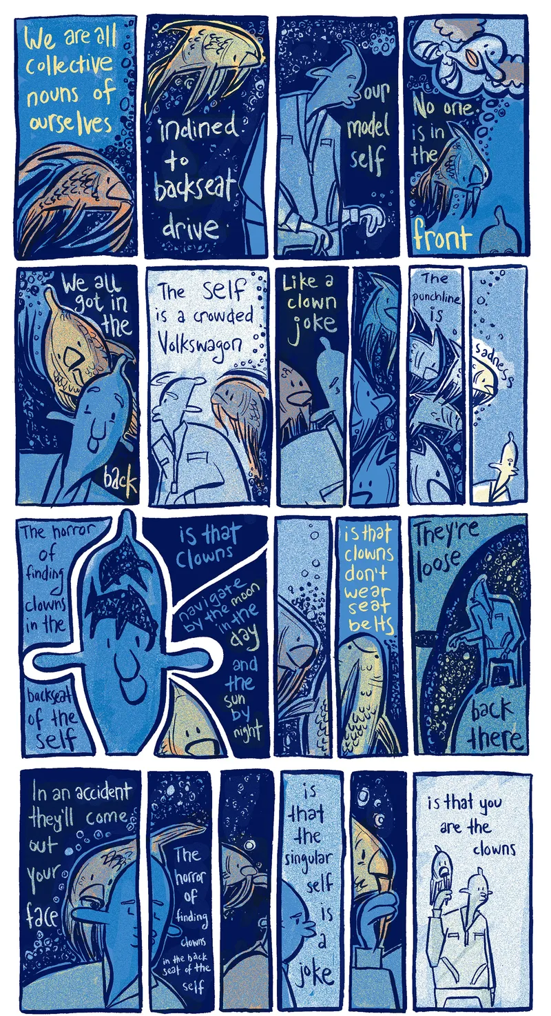 We are all collective nouns of ourselves