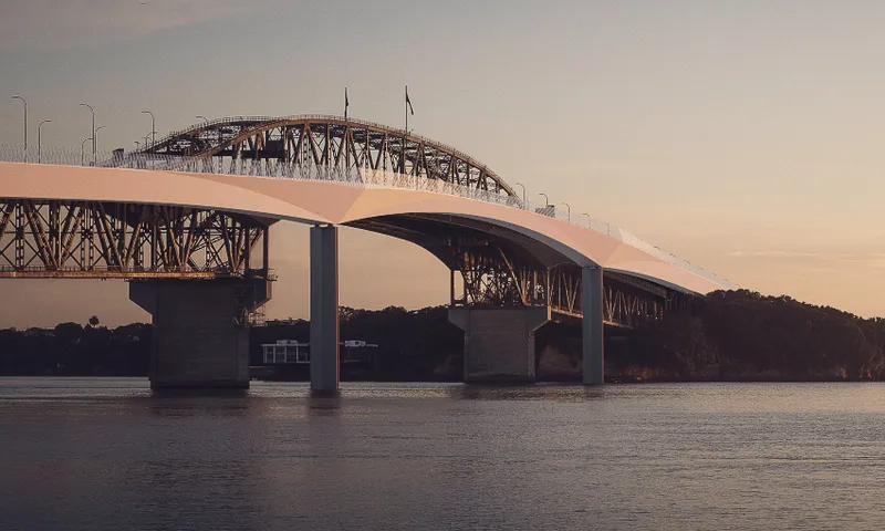 The proposed design of the new standalone harbour crossing