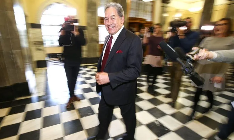 Winston Peters Becomes New Zealand Acting Prime Minister