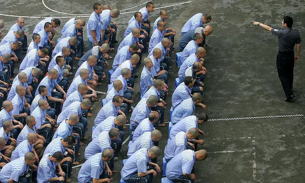 Inmates At Chongqing Prison