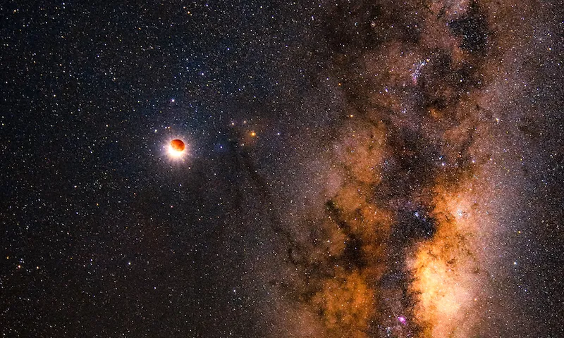 Milkway Blood Moon