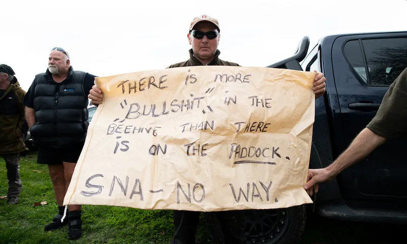 New Zealand Farmers Protest Introduction Of Taxes On Diesel Vehicles