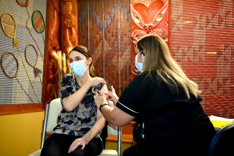 New Zealand Prime Minister Jacinda Ardern Receives Covid-19 Vaccine