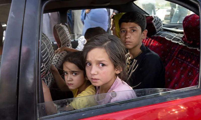 Displaced Afghans Flee To Kabul As Taliban Make Gains In Northern Provinces