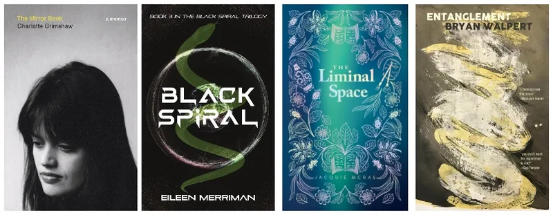 Four book covers