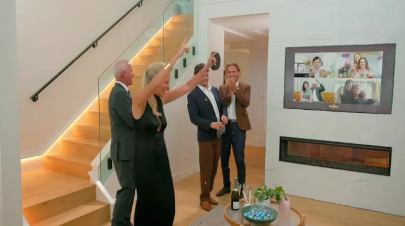 Tim and Arty, winners of The Block NZ 2021