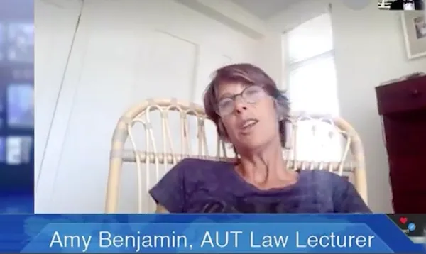 Amy Benjamin on the Vinny Eastwood livestream