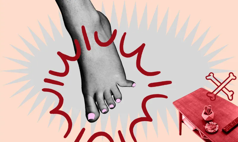 broken toe