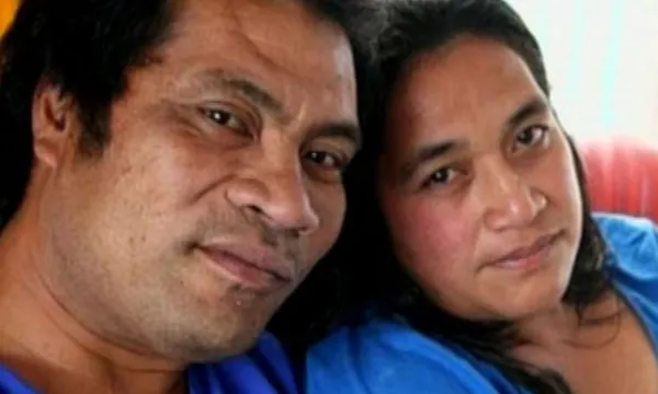 Ioane Teitiota and wife erika file photo