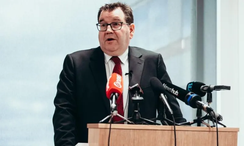 finance minister grant robertson radio nz dom thomas