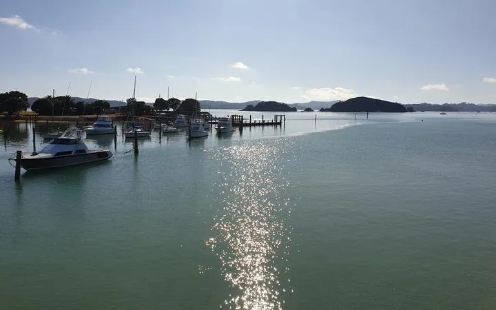 Te Tii Bay is quiet now but soon dozens of waka will arrive, along with the Navy ship and cruise liners.