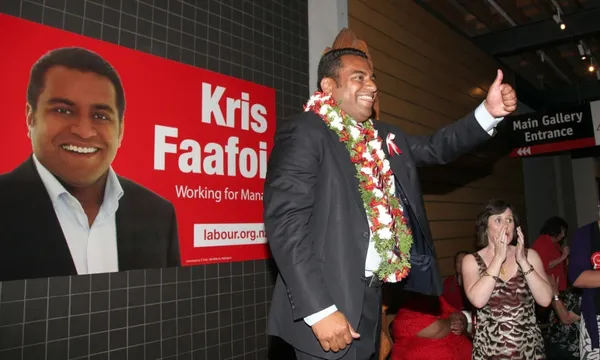Kris Faafoi mana byelection 2010 getty