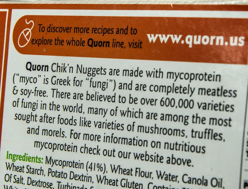 A selection of food products that contain ingredients that are making people sick, in Washington, DC.