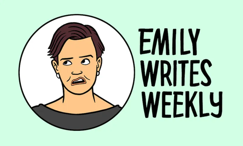 Emily Writes Weekly header
