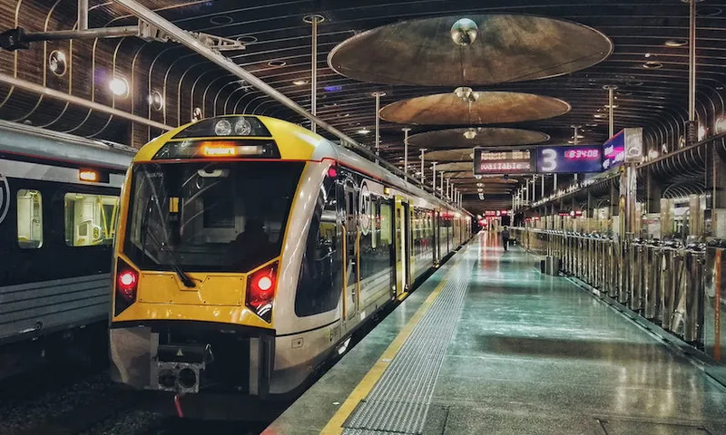 Auckland train station