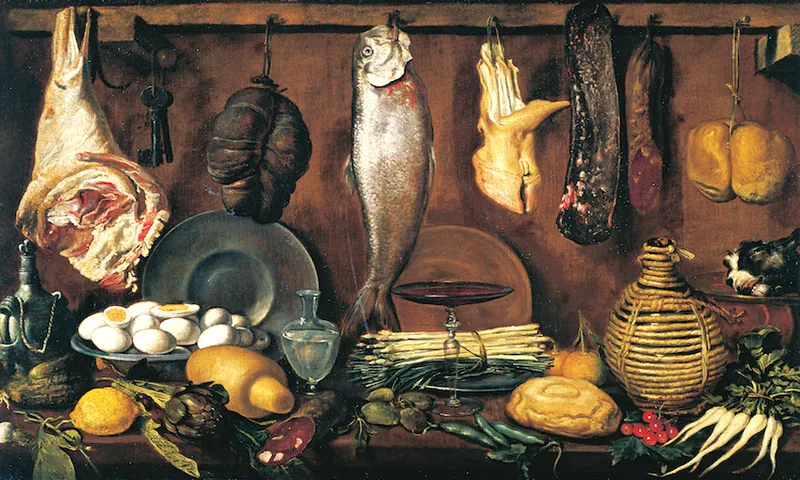 Pantry with fish